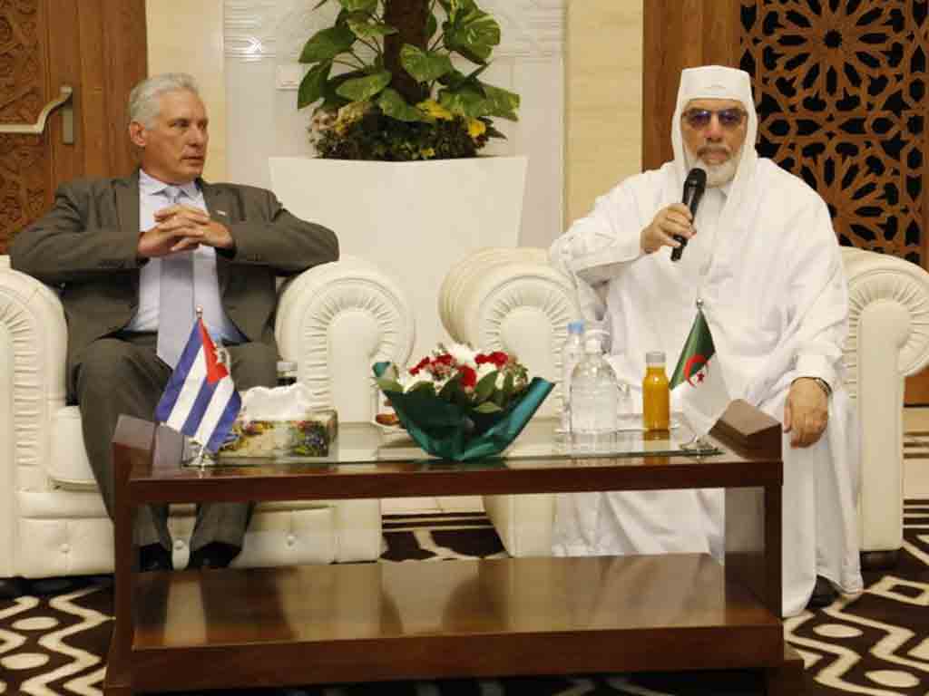 Cuban President Visits Great Mosque of Algiers