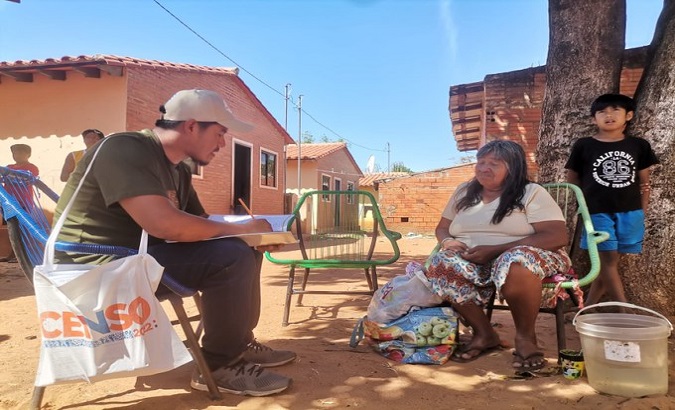 100 percent of the 1 391 census takers belonged to Paraguay's indigenous peoples, said the head of the operation, Nélida Otazú. Nov. 23, 2022.