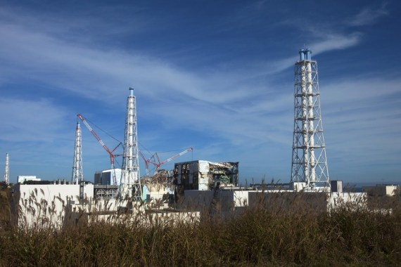 File photo taken on Nov. 12, 2011 shows the exterior of Fukushima Daiichi nuclear plant in Fukushima Prefecture, Japan.