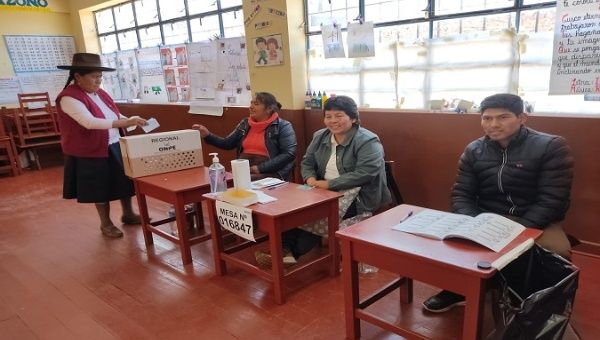The deployment of electoral material for voting in Callao took place on Friday, December 2. Dec. 04, 2022.