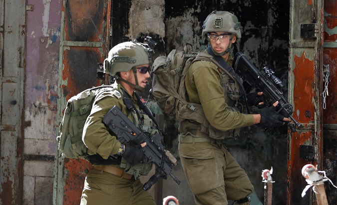 Israeli occupation forces carry out a raid on Bethlehem, Dec. 5, 2022.