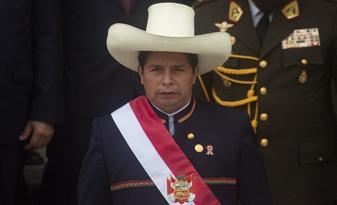 The Peruvian Congress dismissed Pedro Castillo for 