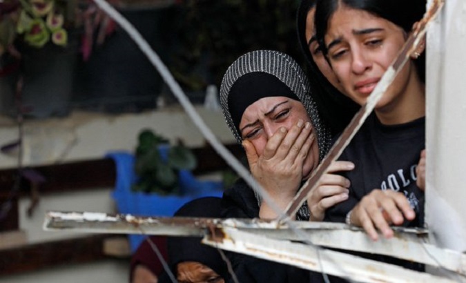 Relatives of Palestinians killed by the Israeli army, Jenin, Dec. 8, 2022.