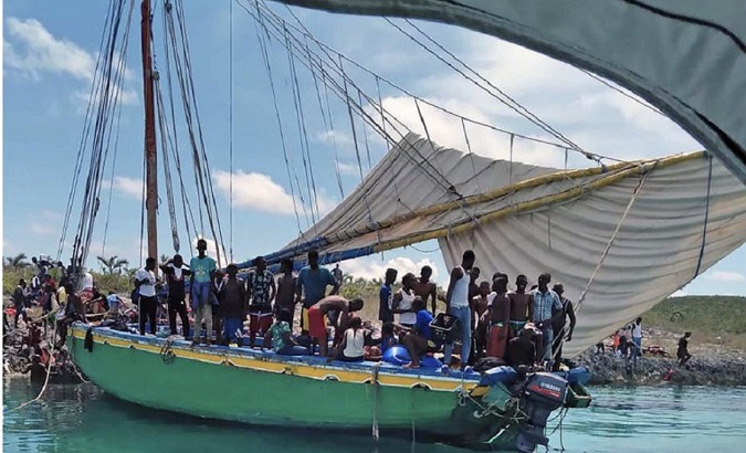 Haitian migrants in Ciego de Avila, Cuba, Dec. 27, 2022.
