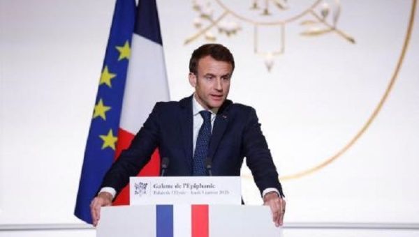 French President Emmanuel Macron, Jan. 5, 2023