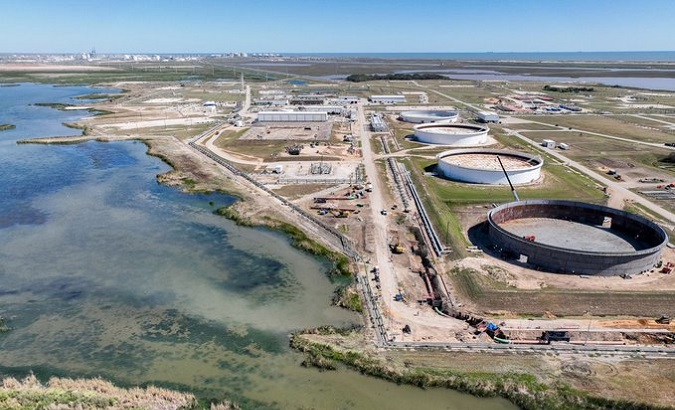 Strategic Petroleum Reserve storage in Freeport, Texas, U.S.