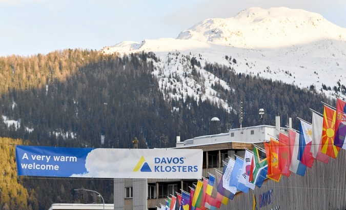 Congress center for the World Economic Forum Annual Meeting 2023 in Davos, Switzerland.