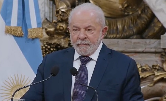 Brazilian President Lula da Silva, Buenos Aires, Argentina, Jan. 23, 2023.