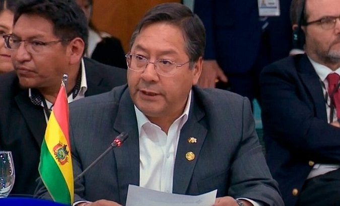 Bolivian President Luis Arce.