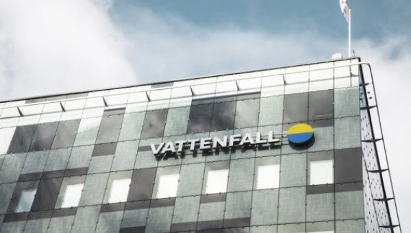 The undated photo shows the building of Vattenfall headquarters in Stockholm, Sweden.