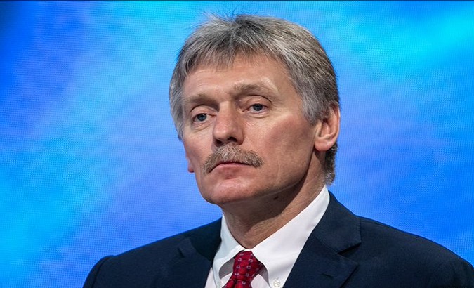 Kremlin spokesman Dmitry Peskov. Jan. 26, 2023.