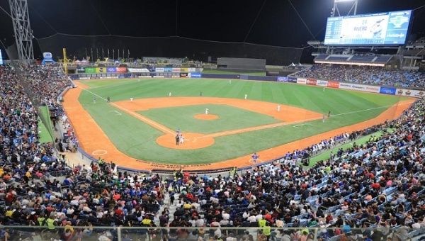 Simon Bolivar stadium, Caracas, Venezuela, Feb. 2, 2023.