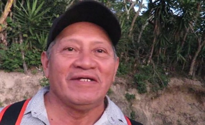 Indigenous environmental leader Felix Vasquez, Honduras.