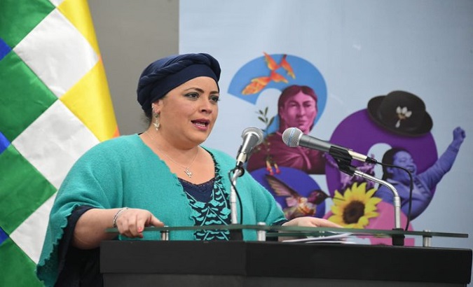 Presidency Minister Maria-Nela Prada, Bolivia, Jan. 23, 2023.