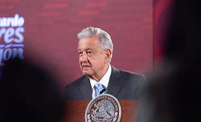 President of Mexico Andrés Manuel López Obrador. Feb. 27, 2023.