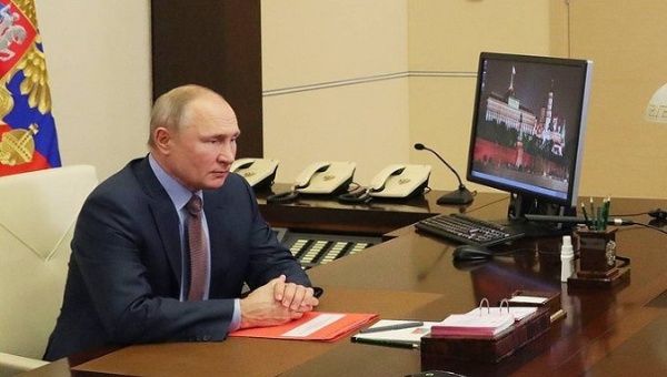 Russian President Vladimir Putin. Feb. 28, 2023. 