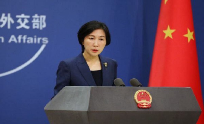 Chinese Foreign Ministry spokeswoman Mao Ning. Mar. 1, 2023.