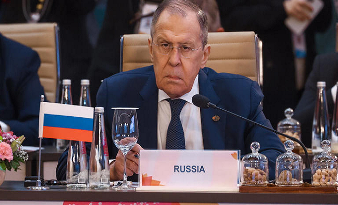 Russian Foreign Affairs Minister Sergei Lavrov, New Delhi, India, March 2, 2023.