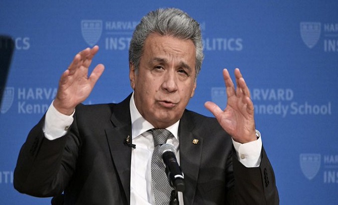 Former President of Ecuador Lenín Moreno (2017-2021). Mar. 3, 2023.