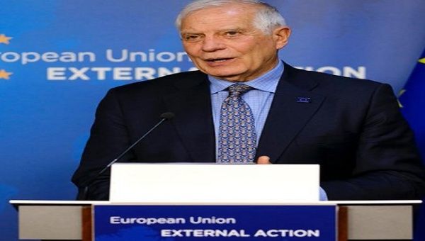 EU High Representative for Foreign Affairs and Security Policy Josep Borrell. Mar. 8, 2023. 