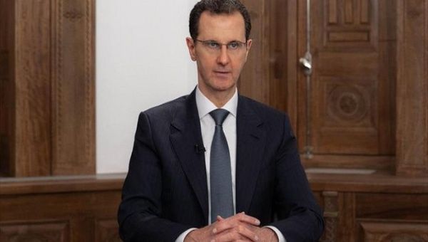 Syrian President Bashar al-Asad. 
