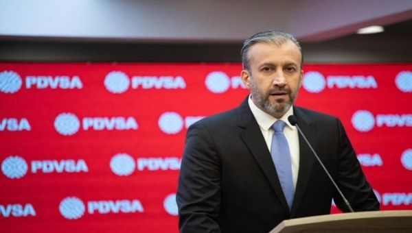 Tareck El Aissami said he supports the Venezuelan government's investigations into alleged corruption involving the oil sector, the Judiciary and local authorities. Mar. 20, 2023. 