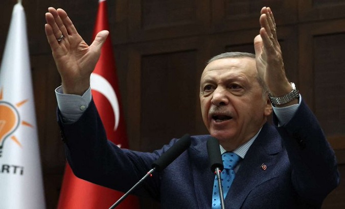 Türkish President Recep Tayyip Erdogan. Mar. 21, 2023.
