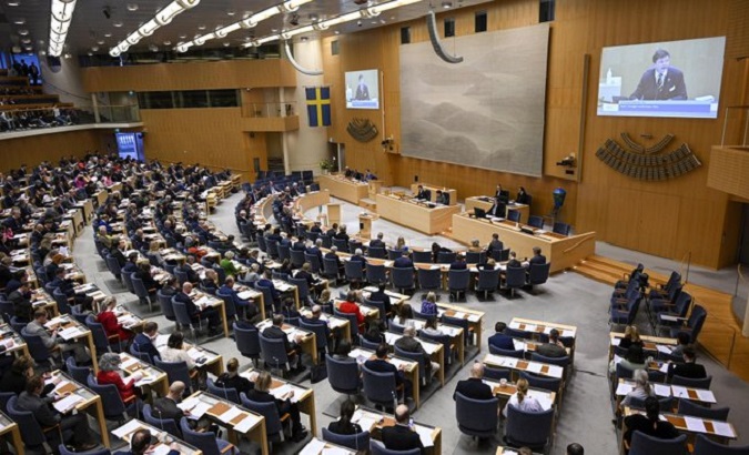 Parliament in Stockholm, Sweden, March 22, 2023.