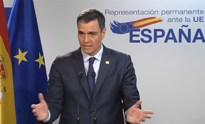 Spain's President Pedro Sanchez, March 24, 2023.