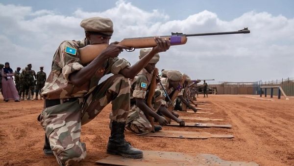 US-trained commando units of the Somalia National Army, 2023