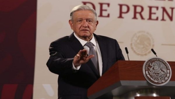Mexican President Andrés Manuel López Obrador. Mar. 29, 2023. 