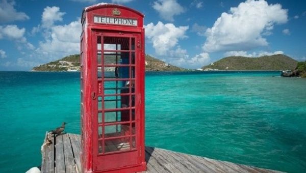An image of the British Virgin Islands.