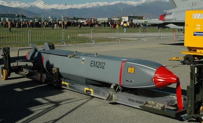 A Storm Shadow missile.