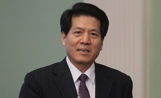 China's special envoy for Eurasian affairs Li Hui. May. 18, 2023.