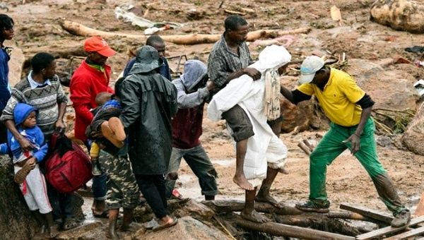 Cyclone Victims in Madagascar. May. 25, 2023. 