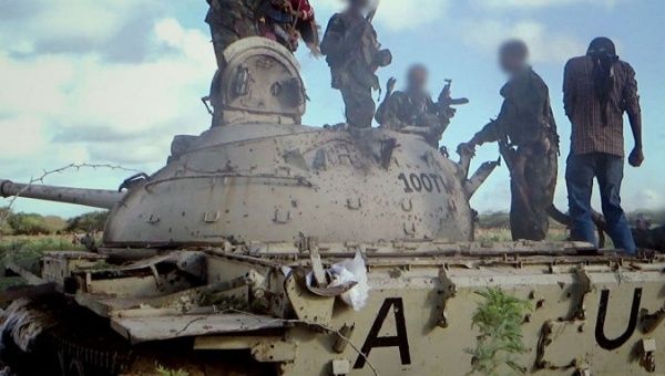 Al Shabaab militants capture ATMIS tanks, May 26, 2023.