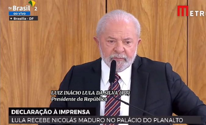 Brazilian President Lula da Silva, May 29, 2023.