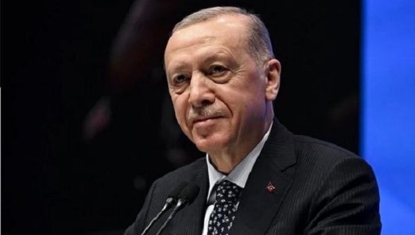 Turkish President Recep Tayyip Erdogan, 2023.
