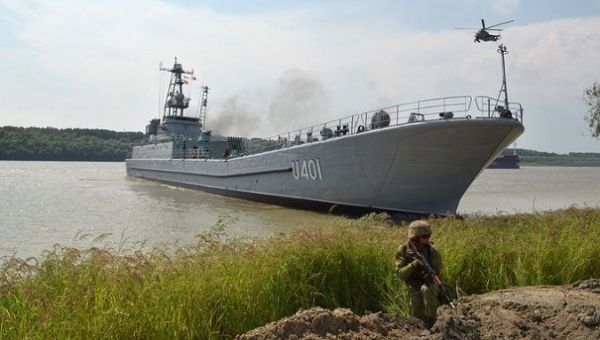 Yuri Olefirenko landing ship.