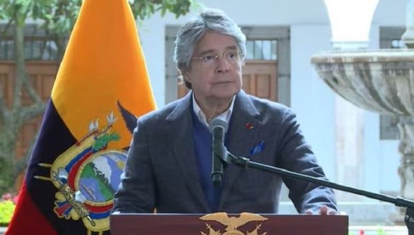 President Guillermo Lasso, Quito, Ecuador.