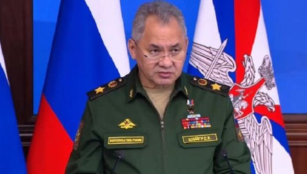 Russian Defense Minister Sergey Shoigu, June 20, 2023.