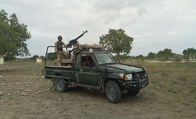 KDF police vehicle in Kenya. Jun. 21, 2023.