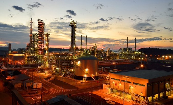 Lubnor refinery in Ceara, Brazil.