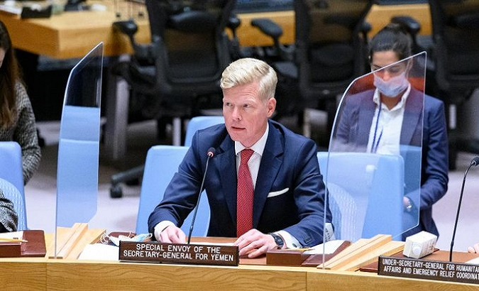 UN Special Envoy for Yemen Hans Grundberg. Jul. 11, 2023.