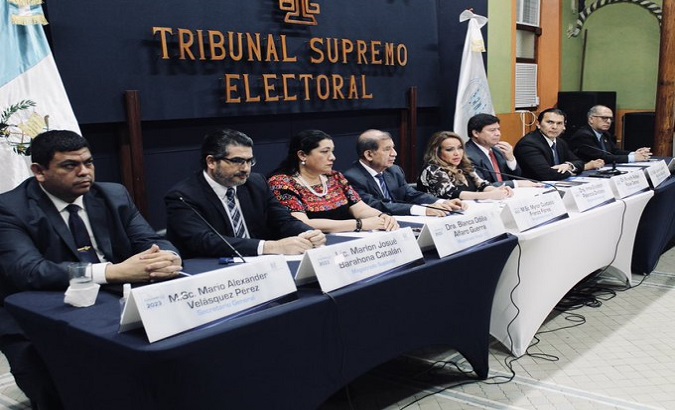 Guatemala's TSE. Jul. 13, 2023.