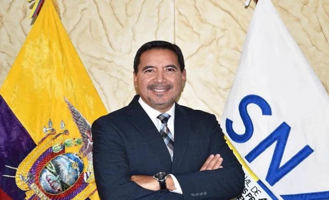 Guillermo Rodriguez, SNAI's fifth director in the government of President Guillermo Lasso. Aug. 2, 2023.