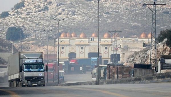 The Bab al-Hawa border crossing, Aug. 2023.