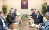 Meeting of Iranian and Jordanian diplomats, Sept. 23, 2023.