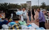 UN delovering supplies in Libya. Sept.