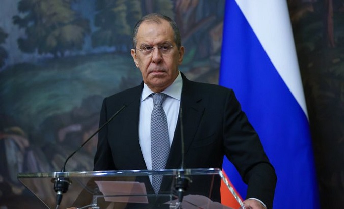 Russian Foreign Minister Sergei Lavrov, 2023.